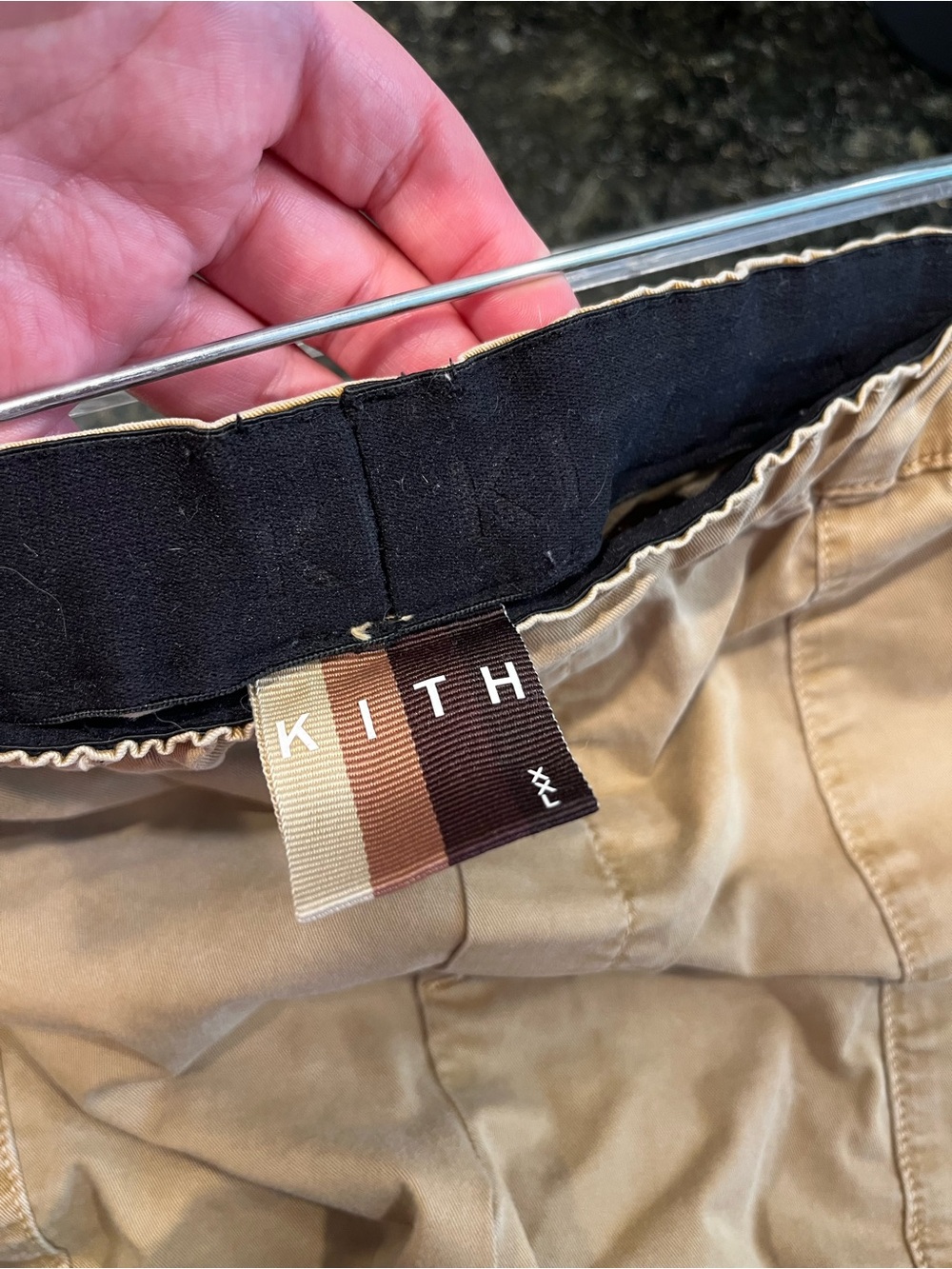 Kith Men’s Cargo Bottoms - Classic Tan
